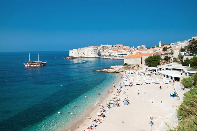 Banje-Beach-Dubrovnik-Croatia