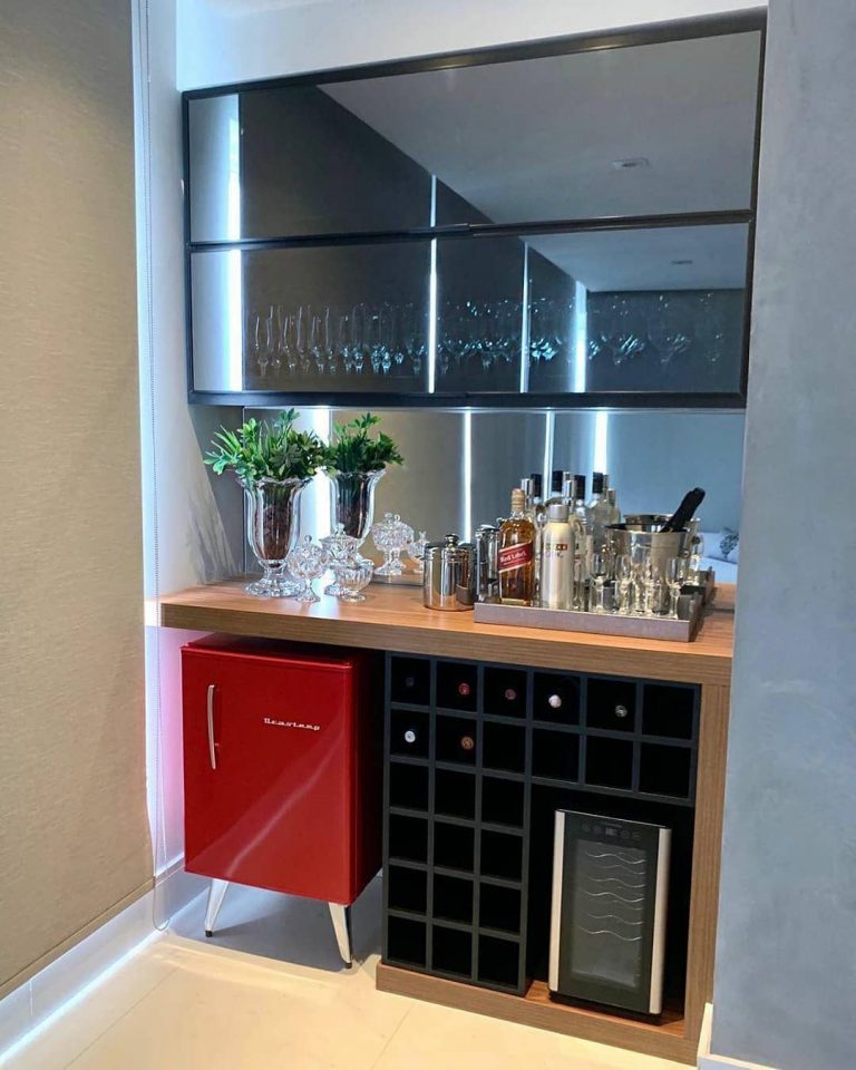 Mini bar em casa: O que você precisa para fazer o seu? | Dia de Brilho